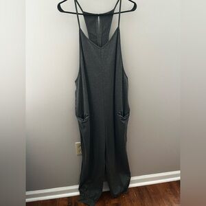 Gray Jumpsuit XL